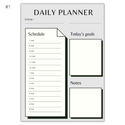 Daily Planner - Wall Mount or Desk
