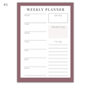 Weekly Planners & To Do Lists - Dry Erase