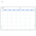 Wall Mounted Dry Erase Calendars-4EVER Prints