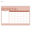 Wall Mounted Dry Erase Calendars-4EVER Prints