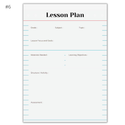 Metal Print Dry Erase Custom Lesson Plan 