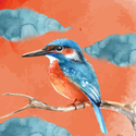 Bird Abstract Print 