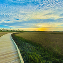 Outside Boardwalk Print 