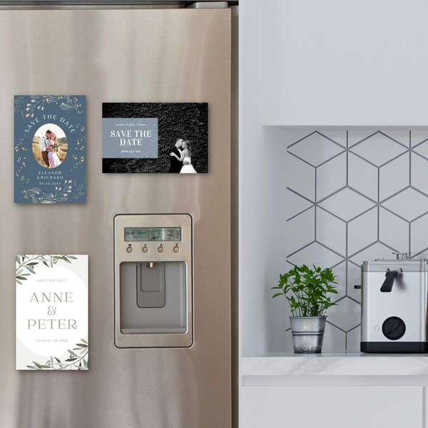 Custom Save the Date Fridge Magnets