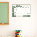 Teachers Lesson Planner Dry Erase Wall Mount