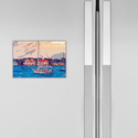 Custom magnets can make the perfect gift for friends and family! Choose your favorite place, destination, or vacation spot and upload it on to the magnet! 