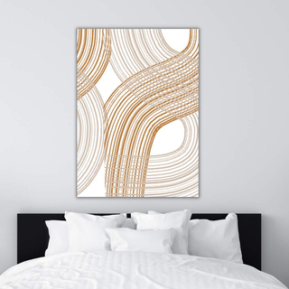 Metal Print - Line Design