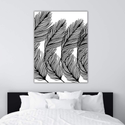 Metal Print- Feather Pattern 
