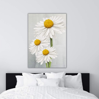 Metal Print - Daisy Art 
