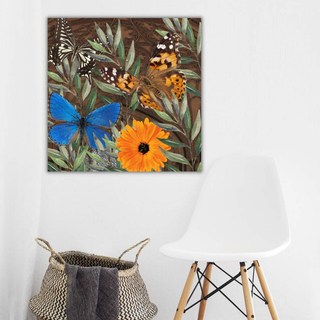 Metal Print - Abstract Butterfly