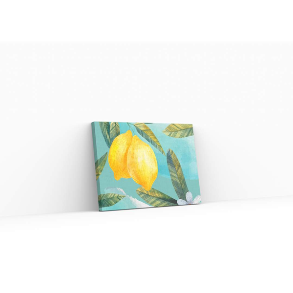 Canvas Print - Lemon Flower Wall Art
