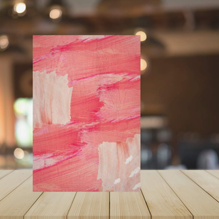 Wood Block Print - Abstract Paint 