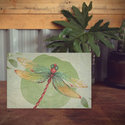 Wood Block Print - Dragonfly