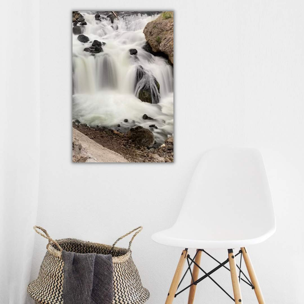 Metal Print - Waterfall Scenery 